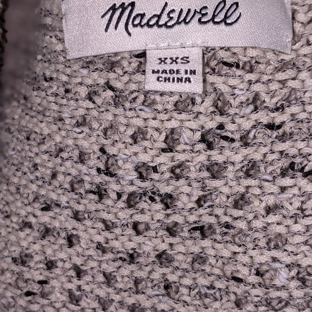 MADEWELL KNOTT SWEATER ARMY GREEN, SUPER THICK AND WARM